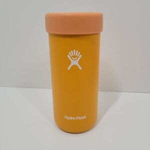 Hydro Flask Orange Yellow 12oz Slim Cooler Cup Koozie